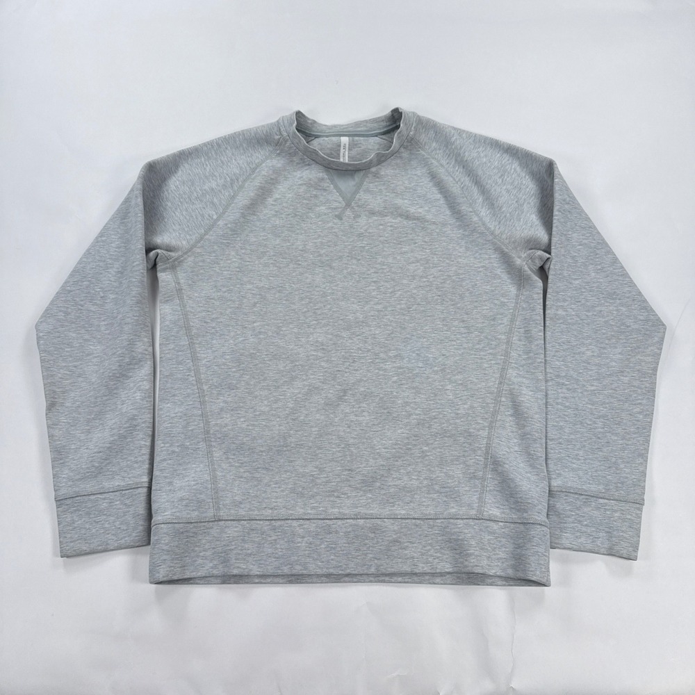 Ten Thousand Mens Sweatshirt M Gray The Recover Crew Scuba Raglan Pullover
